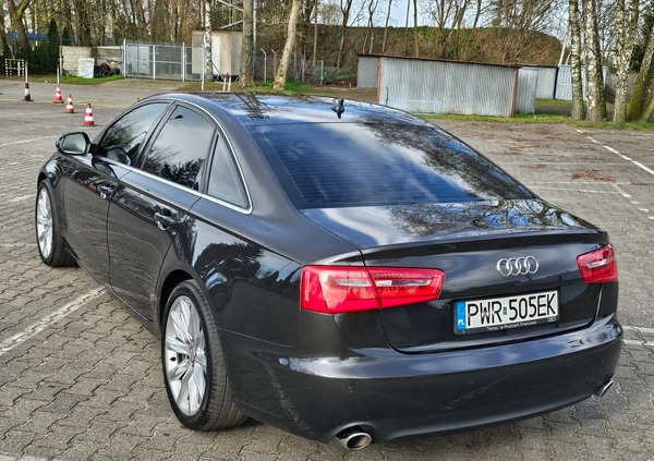 Audi A6 cena 67000 przebieg: 268256, rok produkcji 2011 z Września małe 497